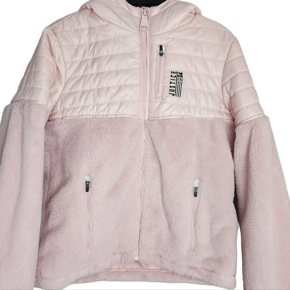 Girls Justice Transition Puffer Jacket
